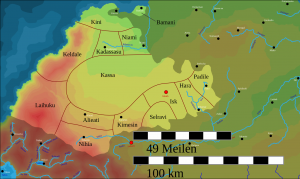 Karte von Liravien